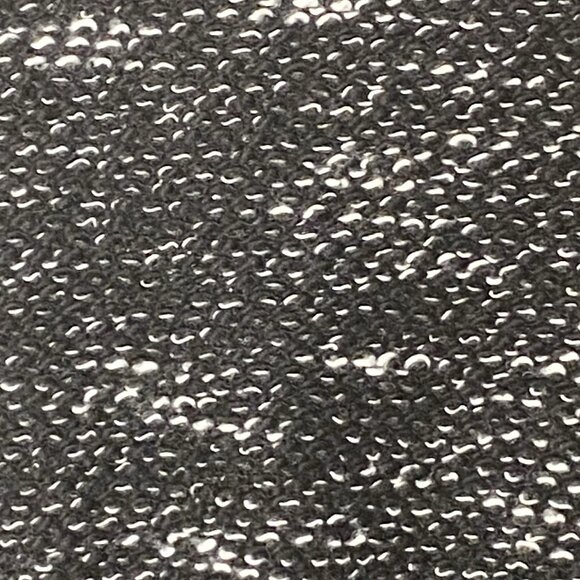 BNCI by Blanc Noir Multi-Knit Jacket L Ruffle Trim Collared Full Zip - Picture 8 of 9